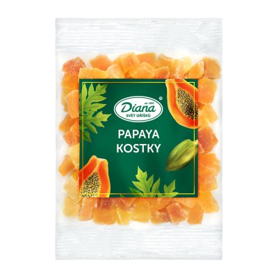 Diana Company Papaya kostky 100g