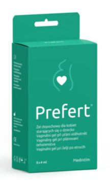 Medintim Prefert vaginální gel 8 x 4 ml
