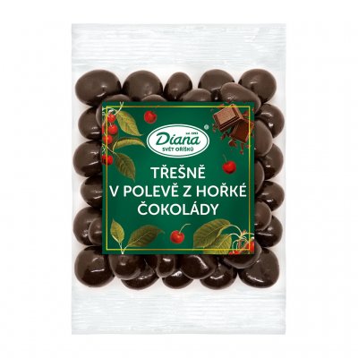 Diana Company Třešně v polevě z hořké čokolády 100g