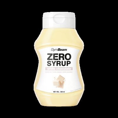 GymBeam White Chocolate white chocolate - 350 ml