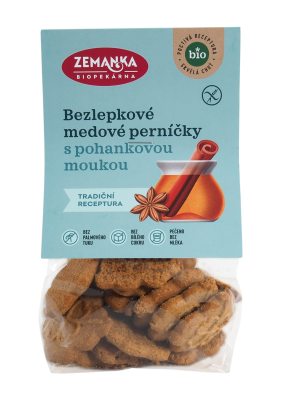 Biopekárna Zemanka Bio Bezlepkové perníčky 100 g
