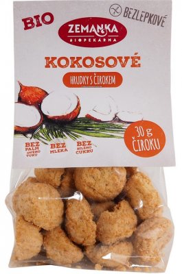 Bezlepkové čirokové bio sušenky kokosové