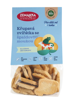 Zemanka Špaldová Bio zvířátka 100 g