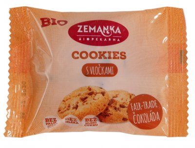 Bio cookies s vločkami