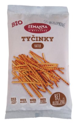Bio bezlepkové tyčinky natur
