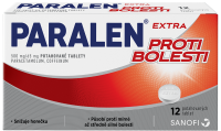 Paralen Extra proti bolesti 500/65mg 12 tablet