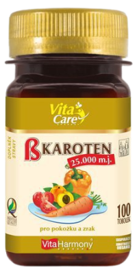 VitaHarmony Beta karoten 25000mj tob.100