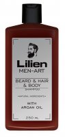 Lilien Men Art beard&hair&body shampoo White 250 ml