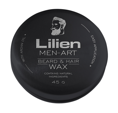 Lilien Men Art beard&hair wax Black 45g