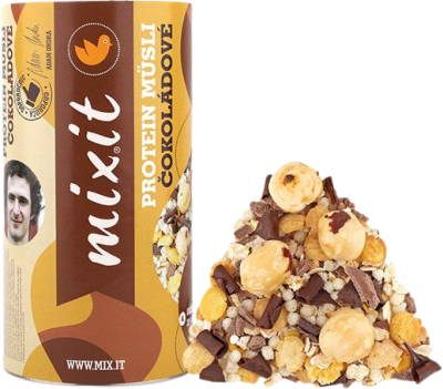 Proteinové müsli Adama Ondry s čokoládou 450g Proteinové müsli Adama Ondry s čokoládou 450g