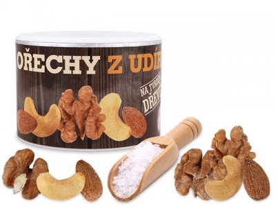 Ořechy z udírny 170g