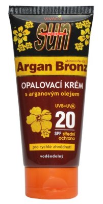 Sun Vital opalovací krém s arganovým olejem OF20, 100 ml