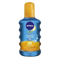 NIVEA SUN Nevidit. sprej na opalování SPF20 200ml