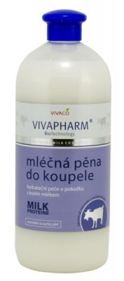 Vivapharm Koupelová pěna s kozím mlékem 1000ml