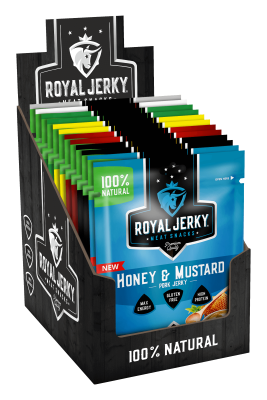 Royal Jerky Sušené maso mix box 12 x 22 g