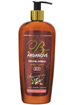 Body Tip Tělové mléko s Arganovým olejem 400ml