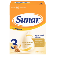 Sunar Complex 3 batolecí mléko 600 g