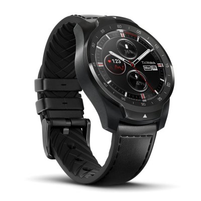 II. jakost TicWatch Pro Shadow Black náramkové hodinky