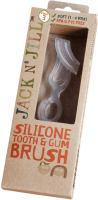 Jack n' Jill Silikonový kartáček na zuby a dásně