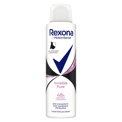 Rexona sprej Invisible Pure 150ml