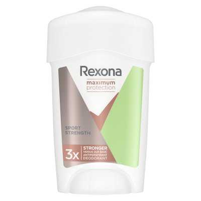 Rexona Maximum Protection Sport Strength Tuhý krémový antiperspirant 45 ml
