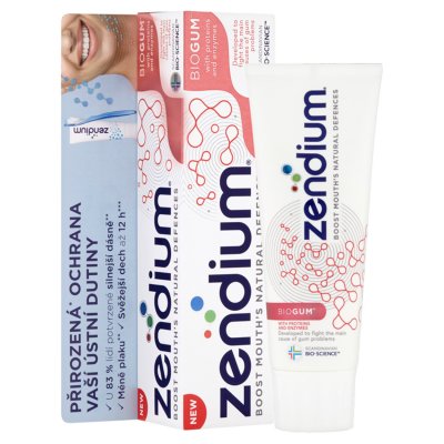 Zendium zubní pasta Biogum 75ml