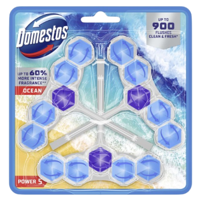 DOMESTOS Power 5 Ocean WC blok 3 x 50 g