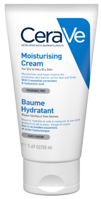 CeraVe Moisturizers hydratační krém pro suchou až velmi suchou pokožku 50 ml CeraVe Moisturizers hydratační krém pro suchou až velmi suchou pokožku 50 ml
