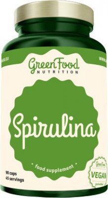 GreenFood Nutrition Spirulina 90cps