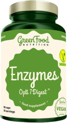 GreenFood Nutrition Enzymy Opti 7 Digest 90cps GreenFood Nutrition Enzymy Opti 7 Digest 90cps