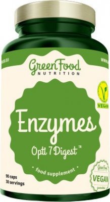 GreenFood Nutrition Enzymy Opti 7 Digest 90cps