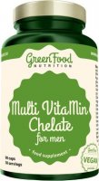 GreenFood Nutrition Multi VitaMin Chelate pro muže 90cps