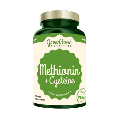 GreenFood Nutrition Methionin 90 kapslí