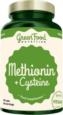 GreenFood Nutrition Methionin 90 kapslí