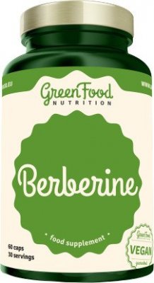 GreenFood Nutrition Berberine Hcl 60cps