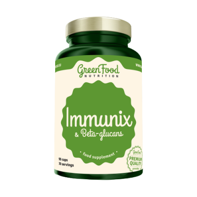 GreenFood Nutrition Imunix s Betaglukany 90 kapslí
