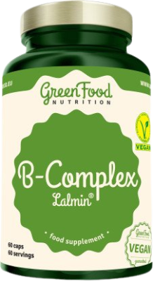 GreenFood Nutrition B-Komplex Lalmin 60cps