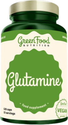 GreenFood Nutrition Glutamin 120cps