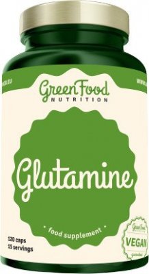 GreenFood Nutrition Glutamin 120cps