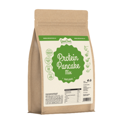 GreenFood Nutrition Proteinové palačinky bezlepkové natural 500g