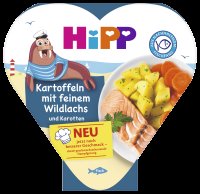 HIPP Brambory se zeleninou a jemným lososem 250 g HIPP Brambory se zeleninou a jemným lososem 250 g