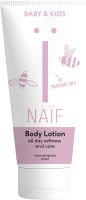 Naïf zjemňující tělové mléko pro děti a miminka přírodní 200 ml