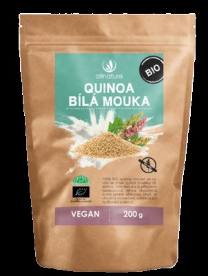 Allnature Quinoa bílá mouka BIO 200g