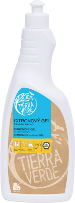 Yellow and Blue Citronový gel na vodní kámen s citronovou silicí 750ml
