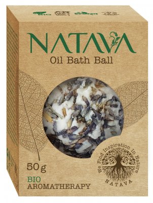 Natava Oil Bath Ball Cornflower