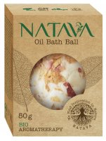 Natava Oil Bath Ball Rose 50 g