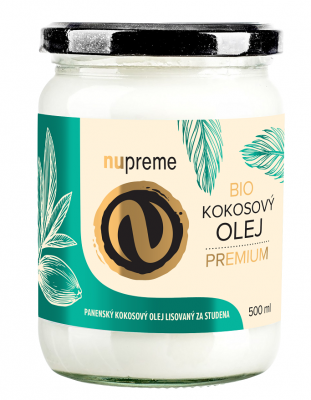 Nupreme Kokosový olej BIO 500 ml