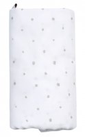 Plenka mušelínová BIO XXL Grey Dots 130x130cm - Motherhood Plenka mušelínová BIO XXL Grey Dots 130x130cm
