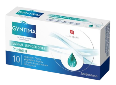 Fytofontana GYNTIMA Probiotica vag.čípky 10ks