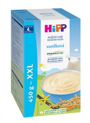 HiPP První mléčná kaše Prebiotik vanilková 450g